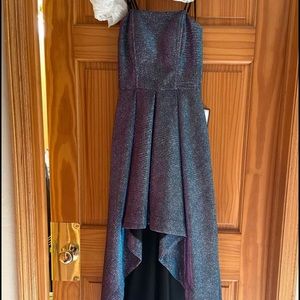 iridescent prom dress